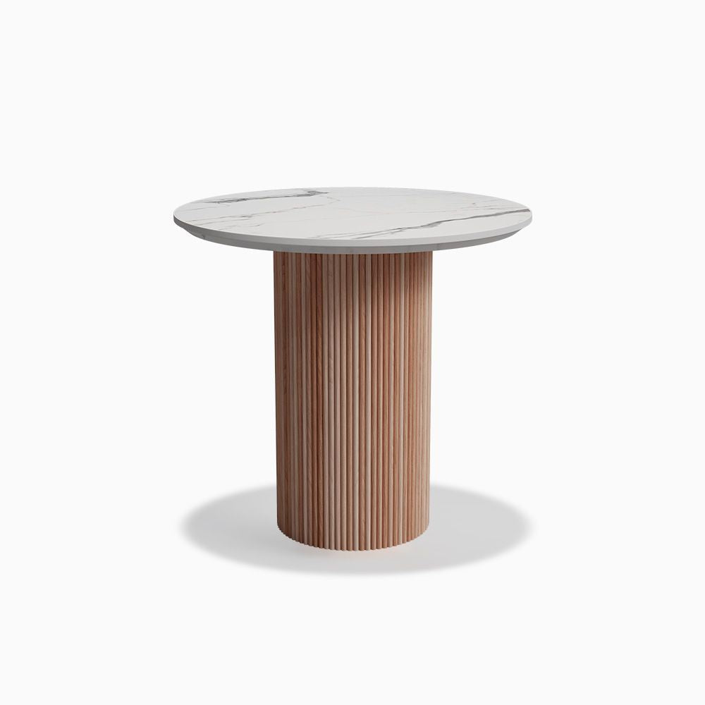 Japandi Table with Marble Top - Japandi