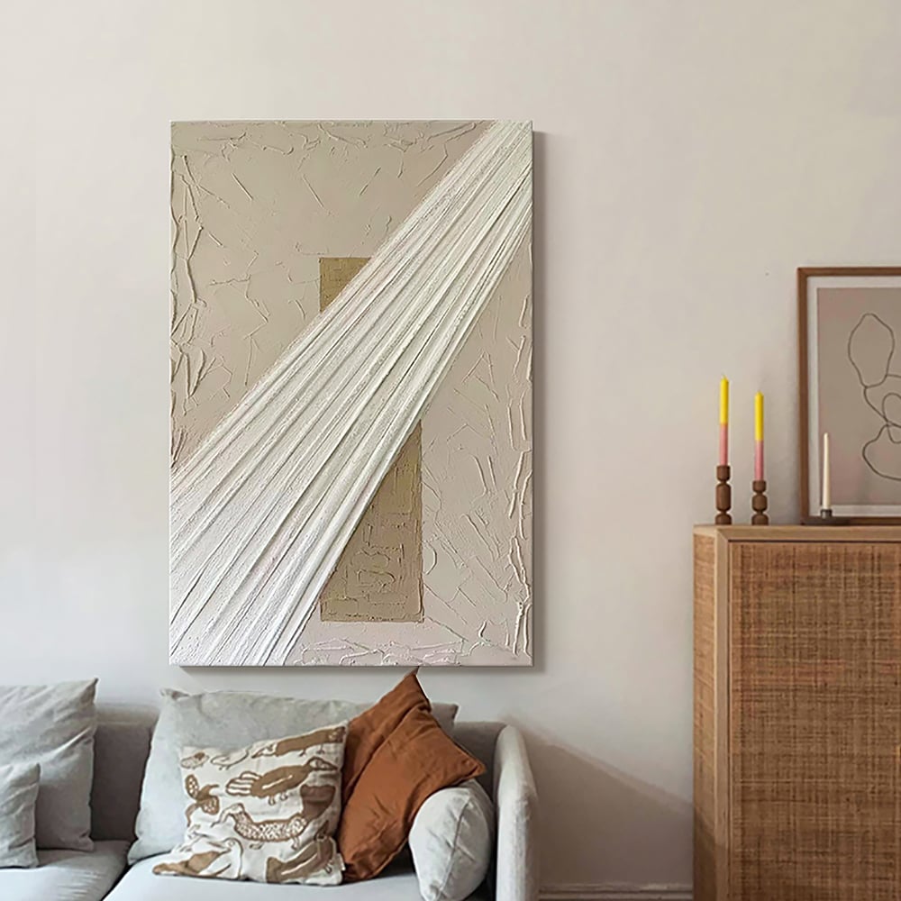 Japandi Textured Wall Art - Japandi