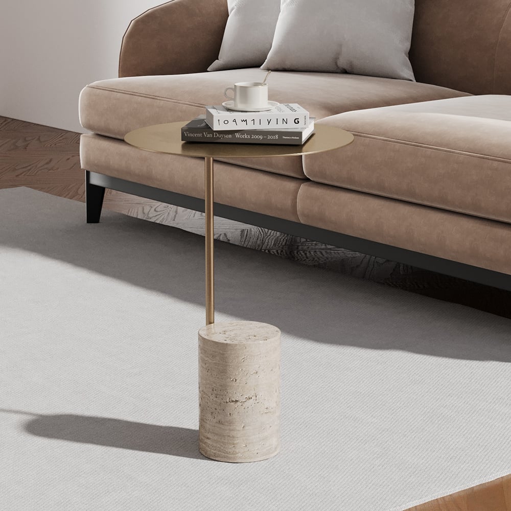Japandi Modern Side Table - Japandi