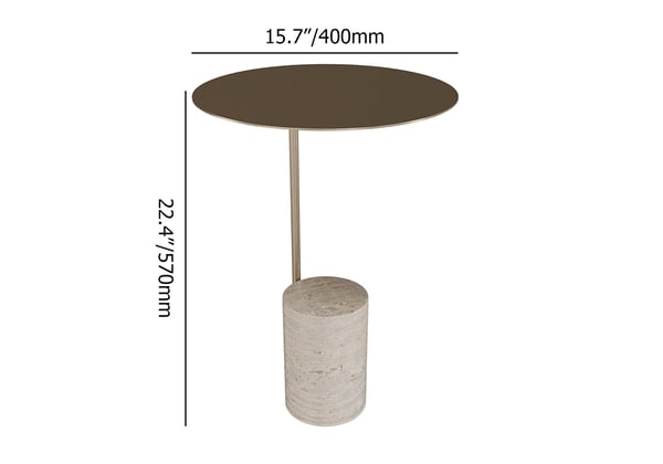 Japandi Modern Side Table - Japandi