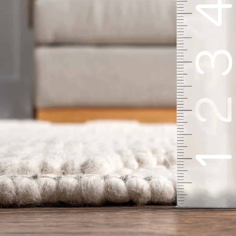 Ivory Geometric Japandi Rug - Japandi