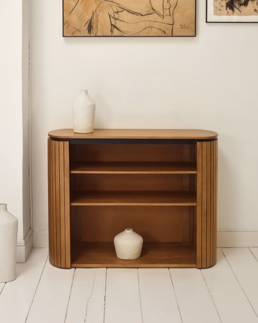 Japandi Modern Bookshelf - Japandi