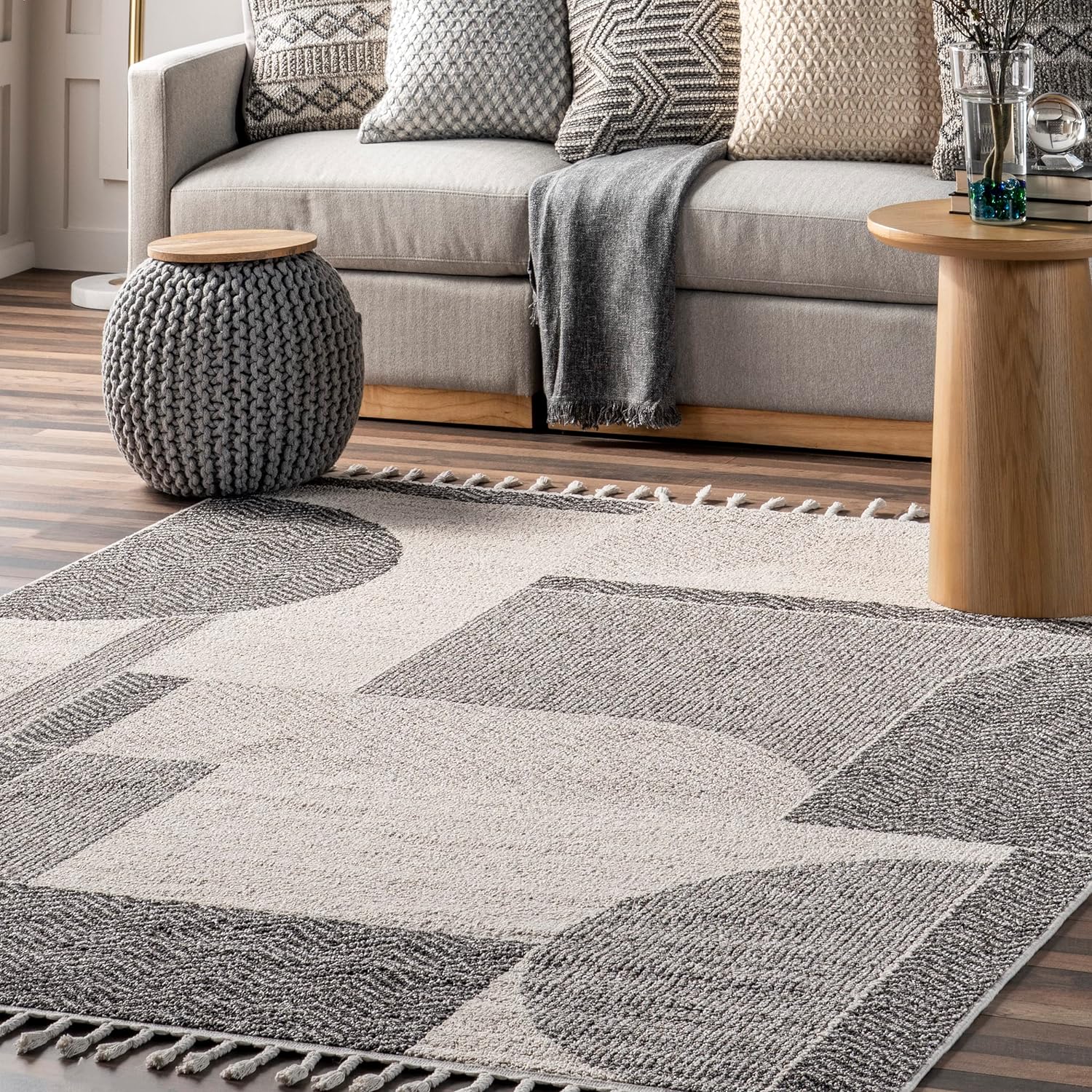 Japandi Lattice Rug - Japandi