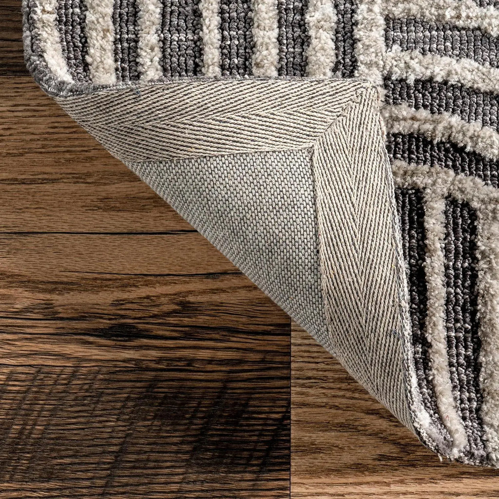 Japandi Dark Grey Rug - Japandi