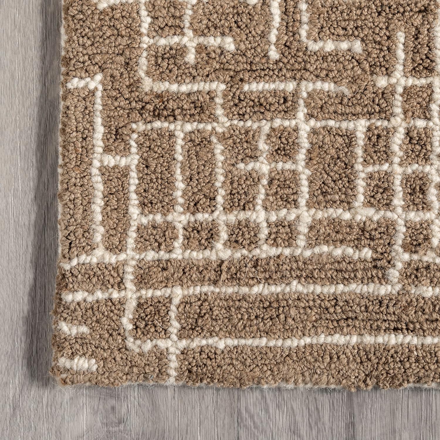 Japandi Jute and Wool Rug - Japandi