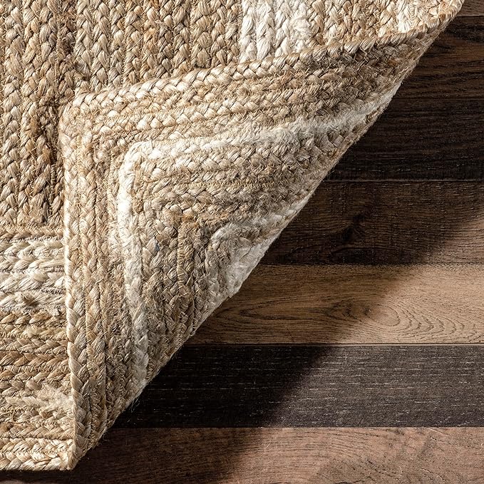 Japandi Jute Bordered Rug - Japandi