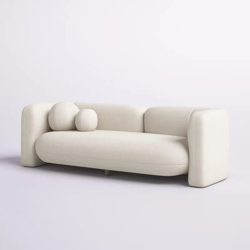Japandi Bouclé Design Sofa - Japandi