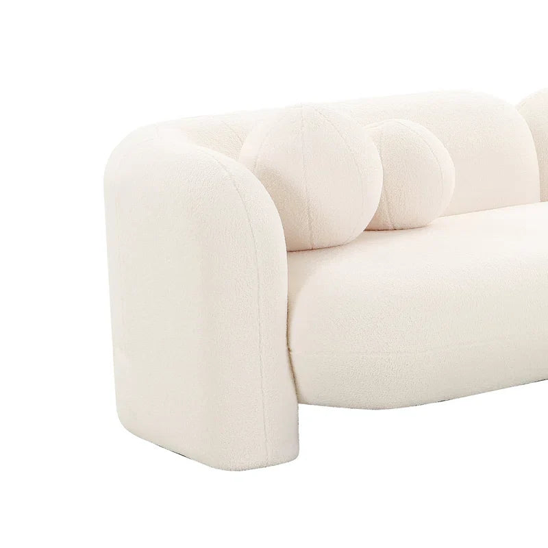 Japandi Bouclé Design Sofa - Japandi