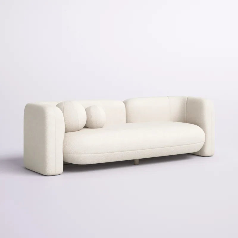 Japandi Bouclé Design Sofa - Japandi