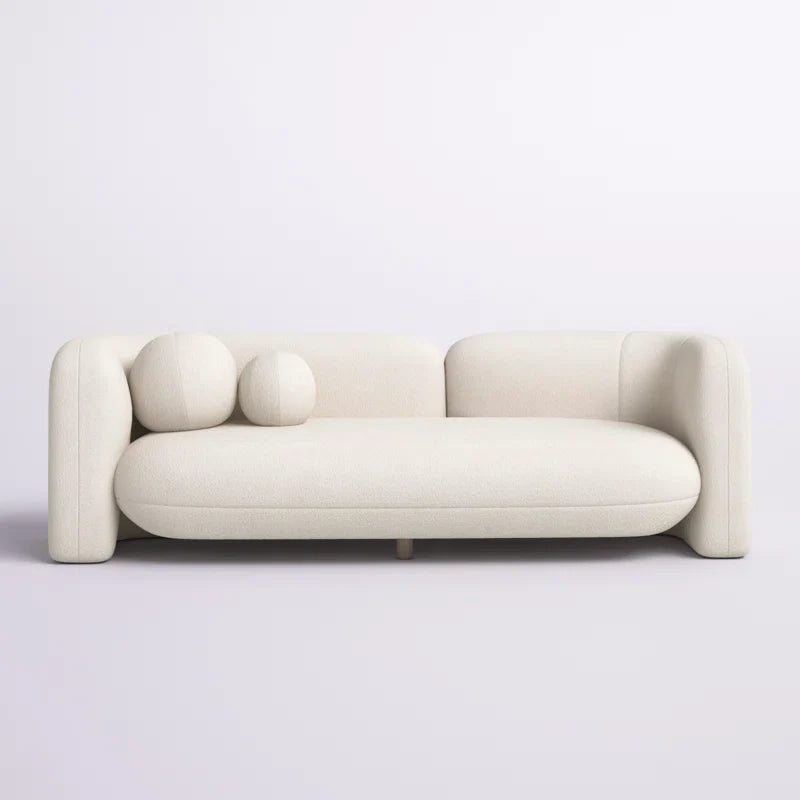 Japandi Bouclé Design Sofa - Japandi