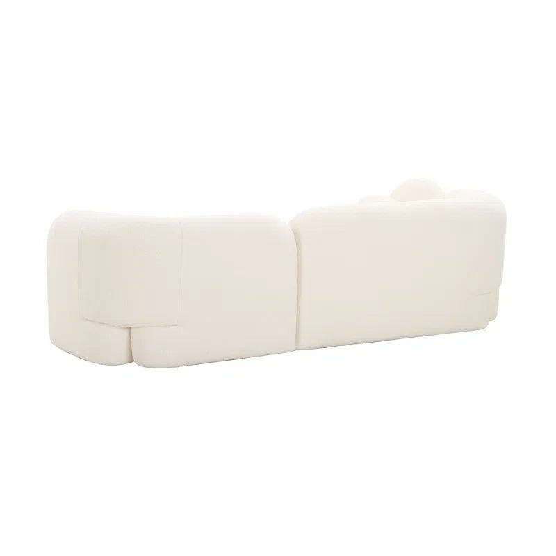 Japandi Bouclé Design Sofa - Japandi