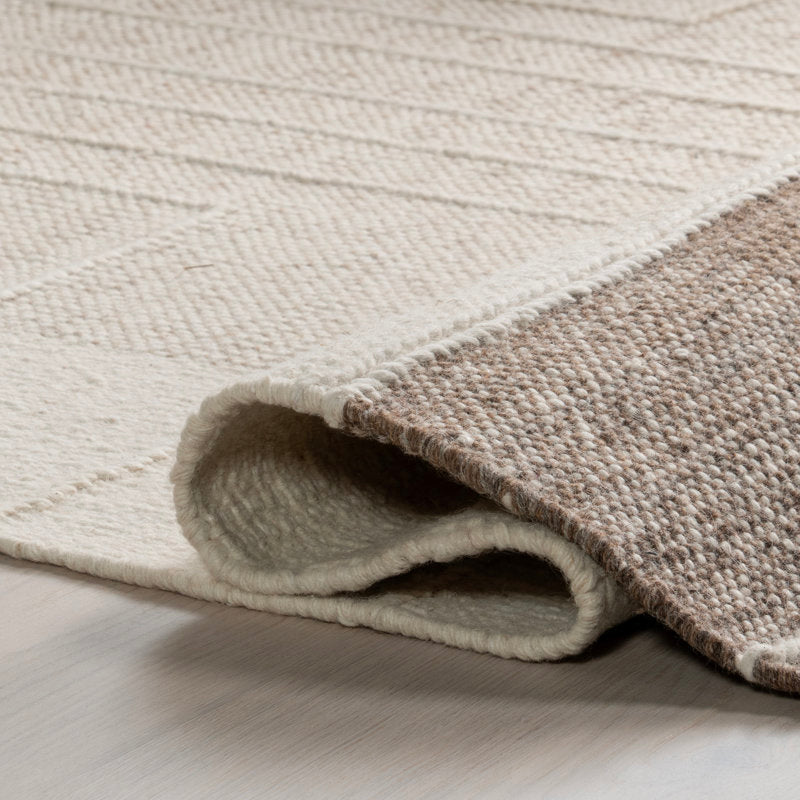 Japandi Geometric Braided Rug - Japandi