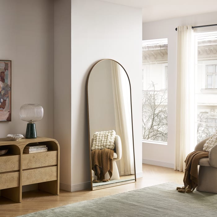 Japandi Arch Floor Mirror - Japandi