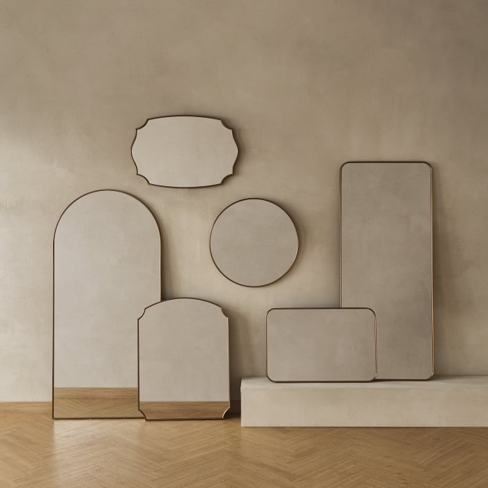 Japandi Arch Floor Mirror - Japandi