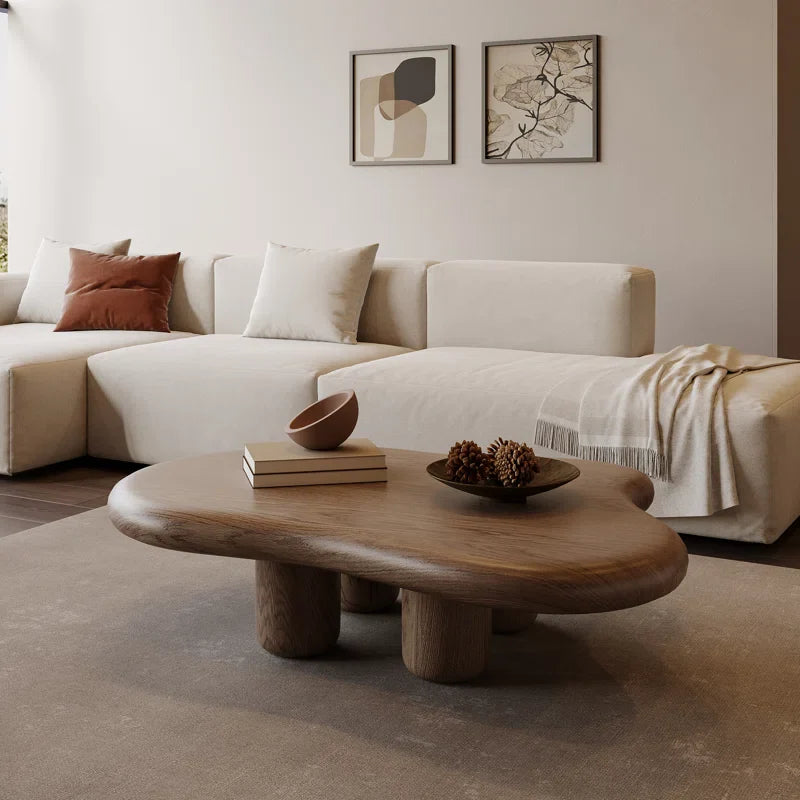 Japandi Cloud Shape Coffee Table - Japandi
