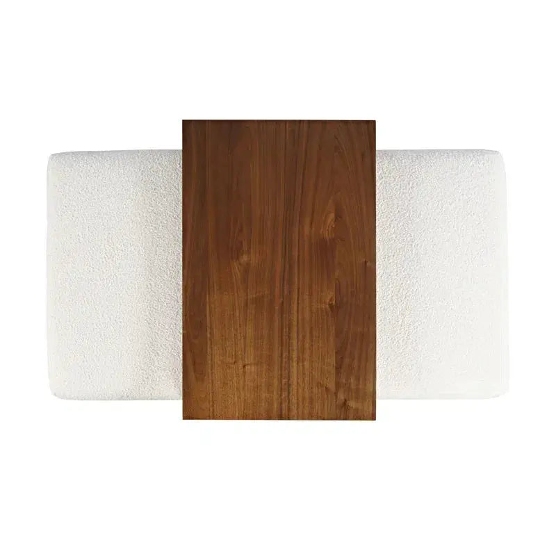 Japandi Coffee Table Ottoman - Japandi