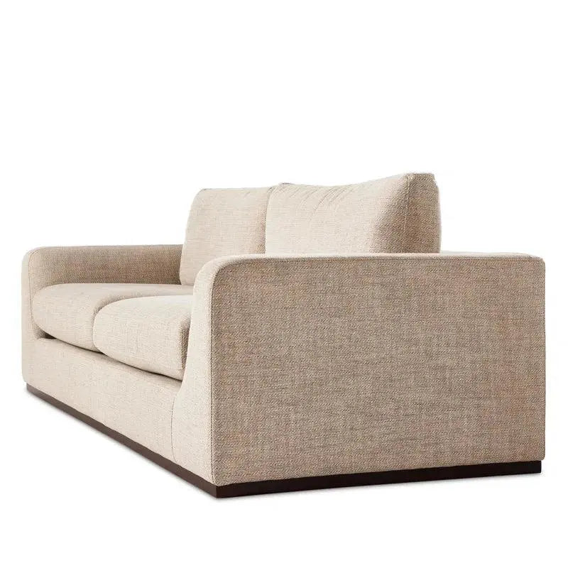 Extra Wide Japandi Sofa with Deep Cushions - Japandi