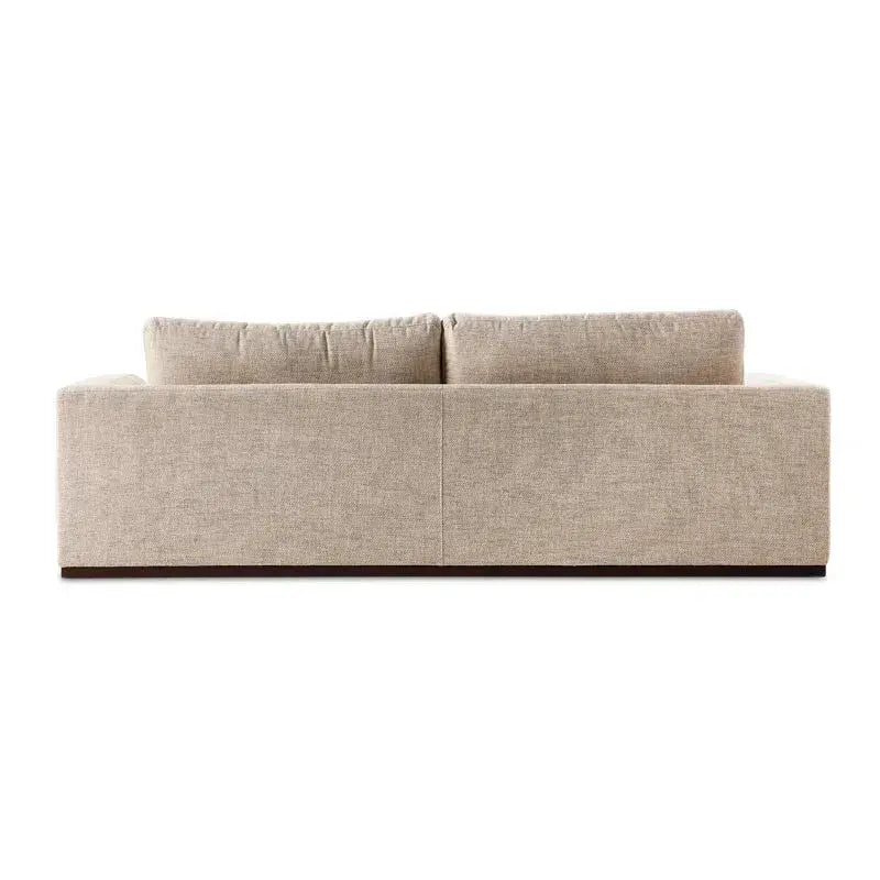 Extra Wide Japandi Sofa with Deep Cushions - Japandi