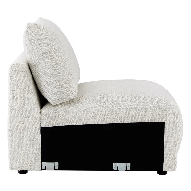 Japandi Modular Sectional with Ottoman - Japandi
