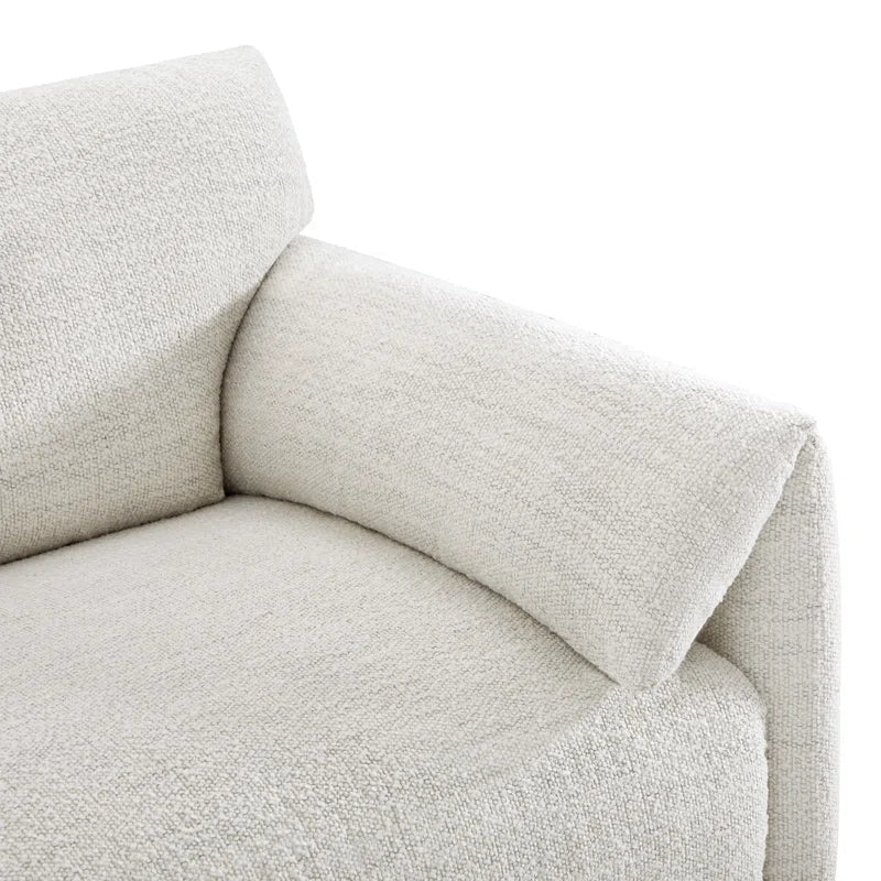 Japandi Modular Sectional with Ottoman - Japandi