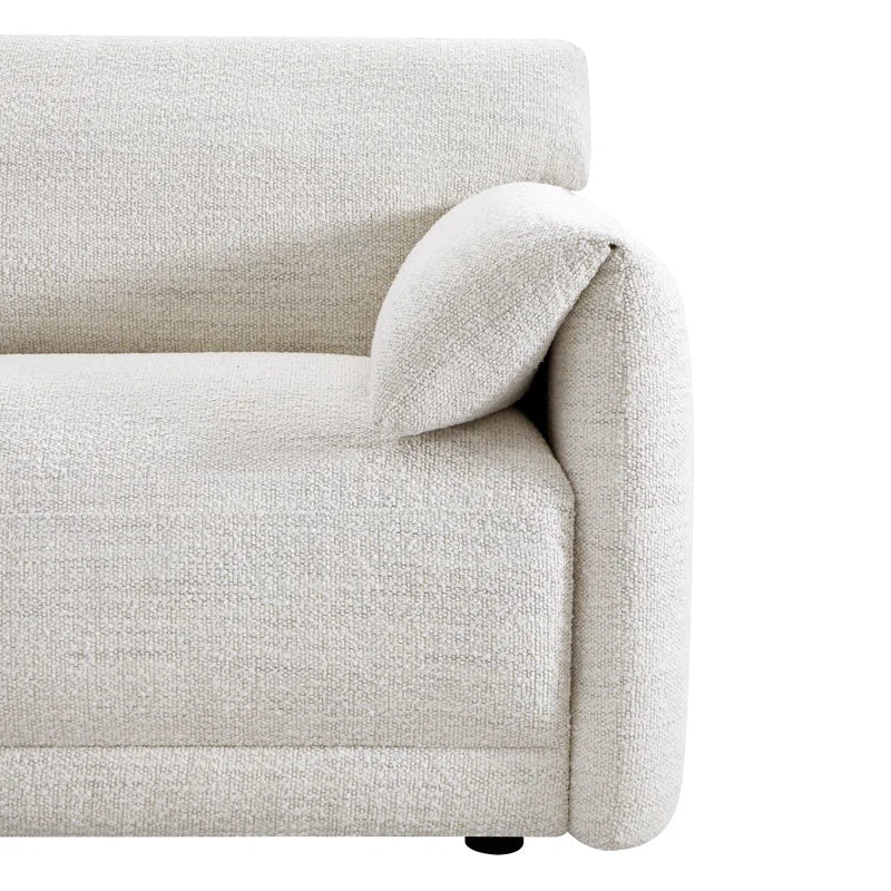 Japandi Modular Sectional with Ottoman - Japandi