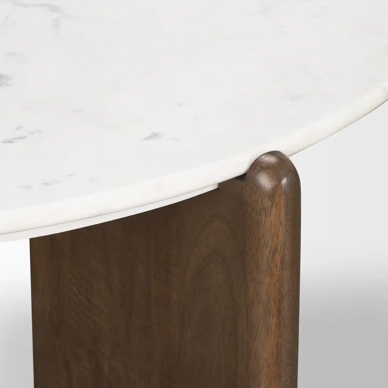 Japandi Minimalist Three-Leg Coffee Table - Brecken - Japandi