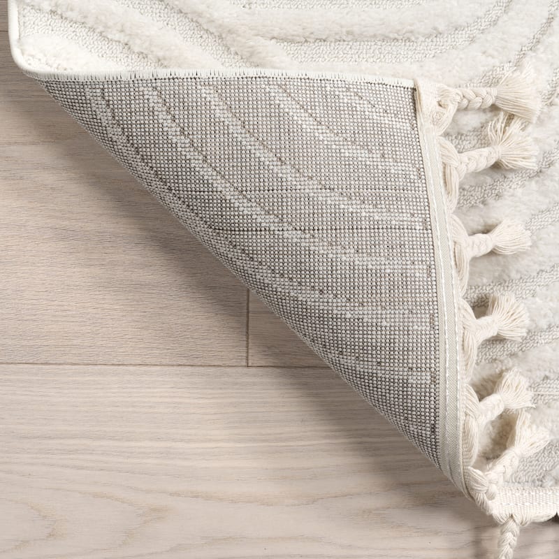 Japandi Geometric Arched Rug - Japandi