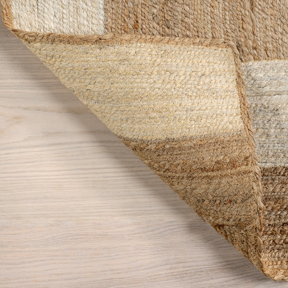 Japandi Bicolor Jute Rug - Japandi