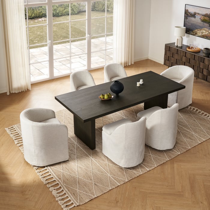 Japandi Black Table - Japandi