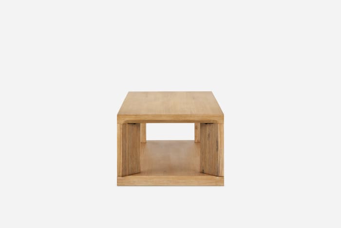 Japandi Rectangular Box Coffee Table - Japandi