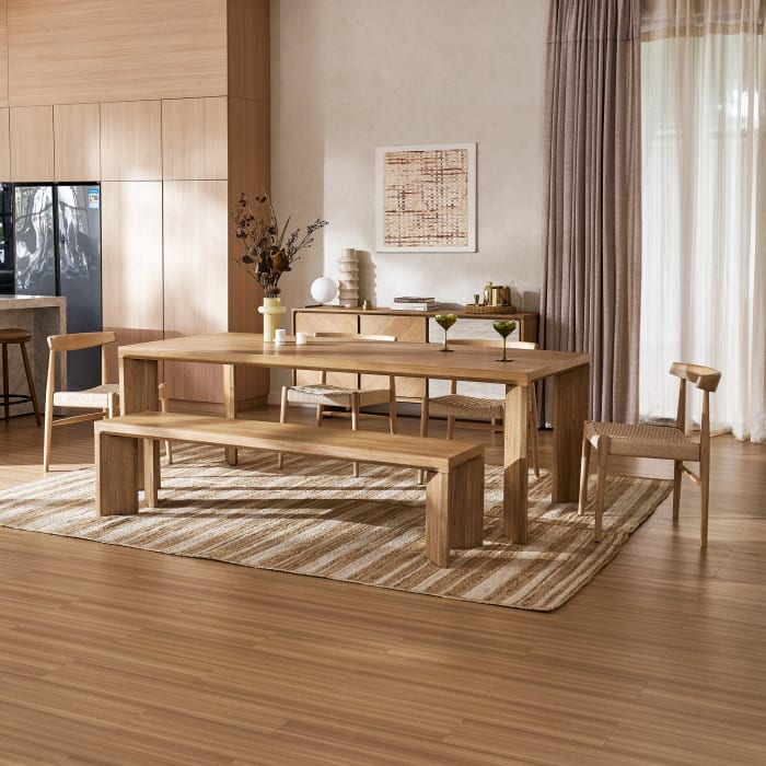 Japandi Dining Bench - Japandi