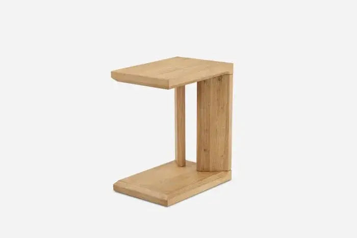 Japandi Small Wooden Side Table - Japandi