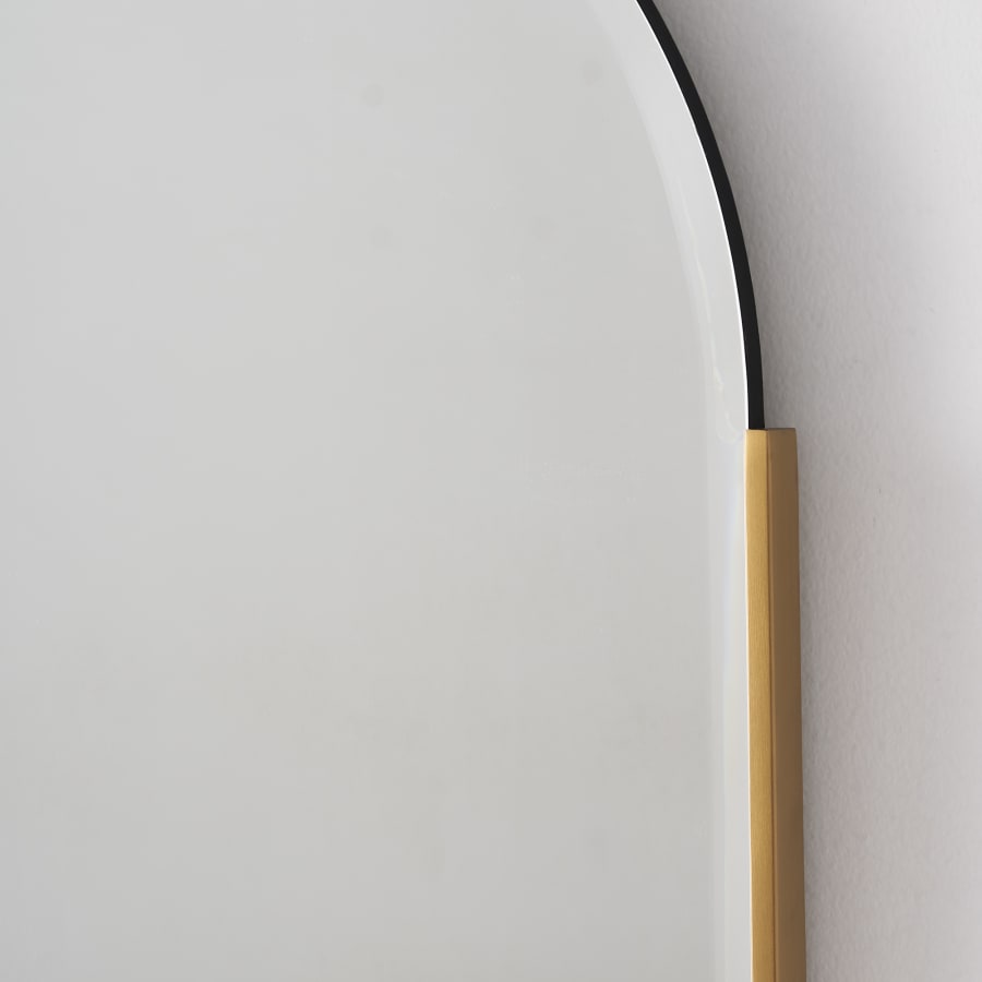 Japandi Travertine Mirror - Japandi