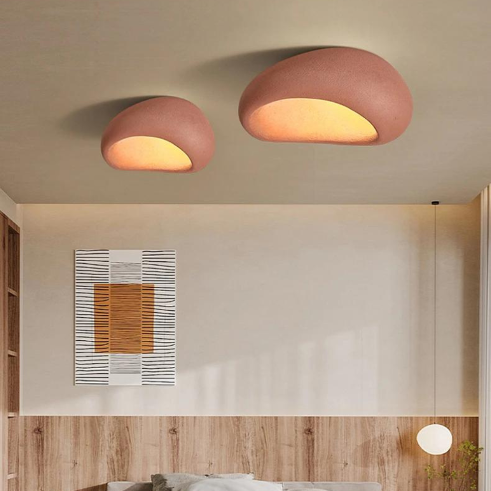 Oval Japandi Ceiling Light | Japandi.co - Japandi