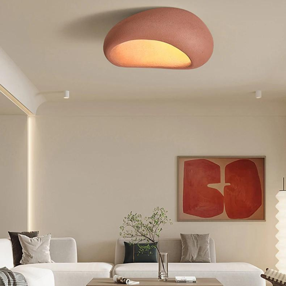 Oval Japandi Ceiling Light | Japandi.co - Japandi