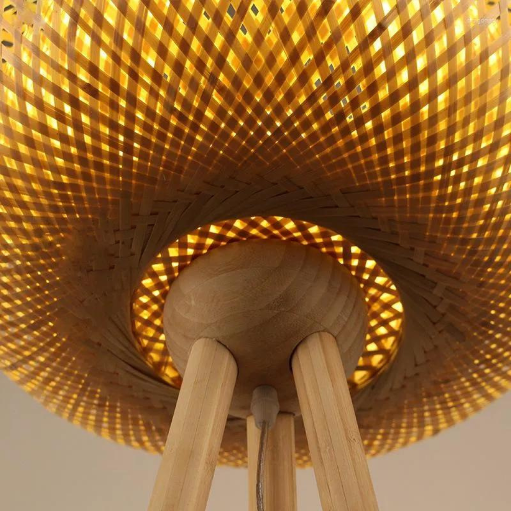Japandi Bamboo Floor Lamp | Japandi.co - Japandi
