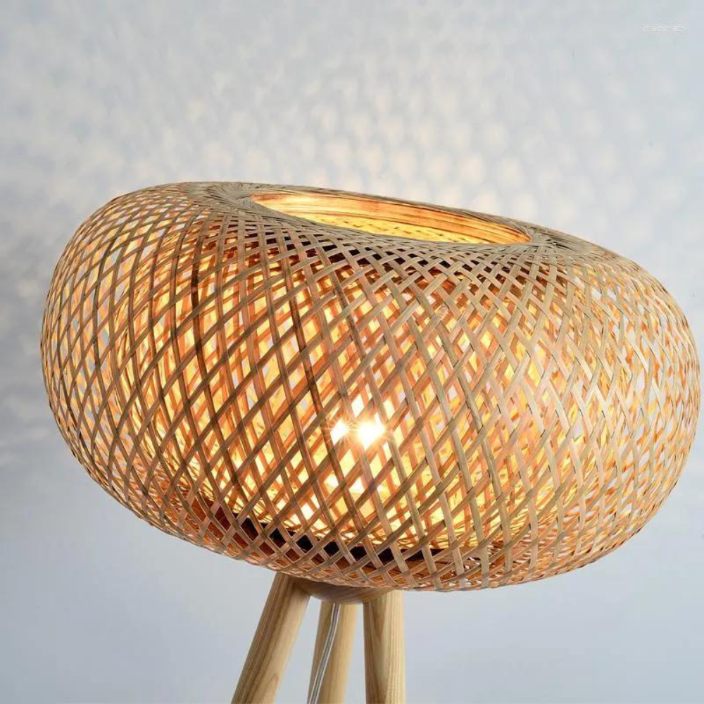 Japandi Bamboo Floor Lamp | Japandi.co - Japandi