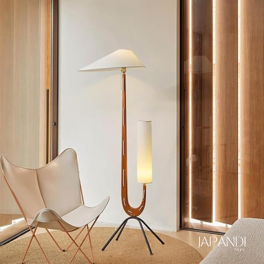 Japandi Double Floor Lamp | Japandi.co - Japandi