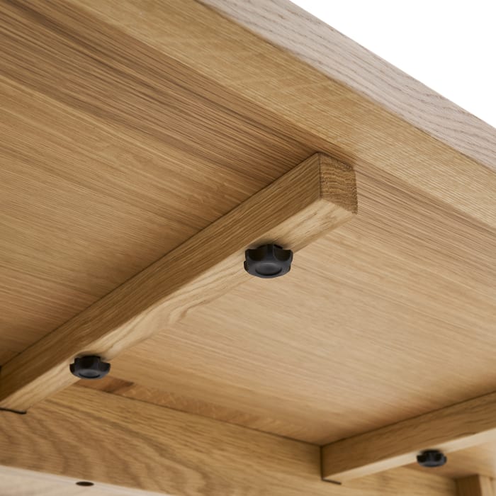 Japandi Wood Table for 10 (Extendable) - Japandi
