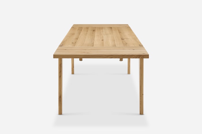 Japandi Wood Table for 10 (Extendable) - Japandi