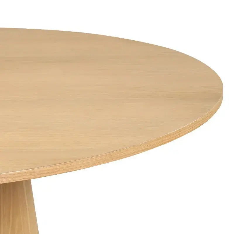 Japandi Pedestal Dining Table - Japandi