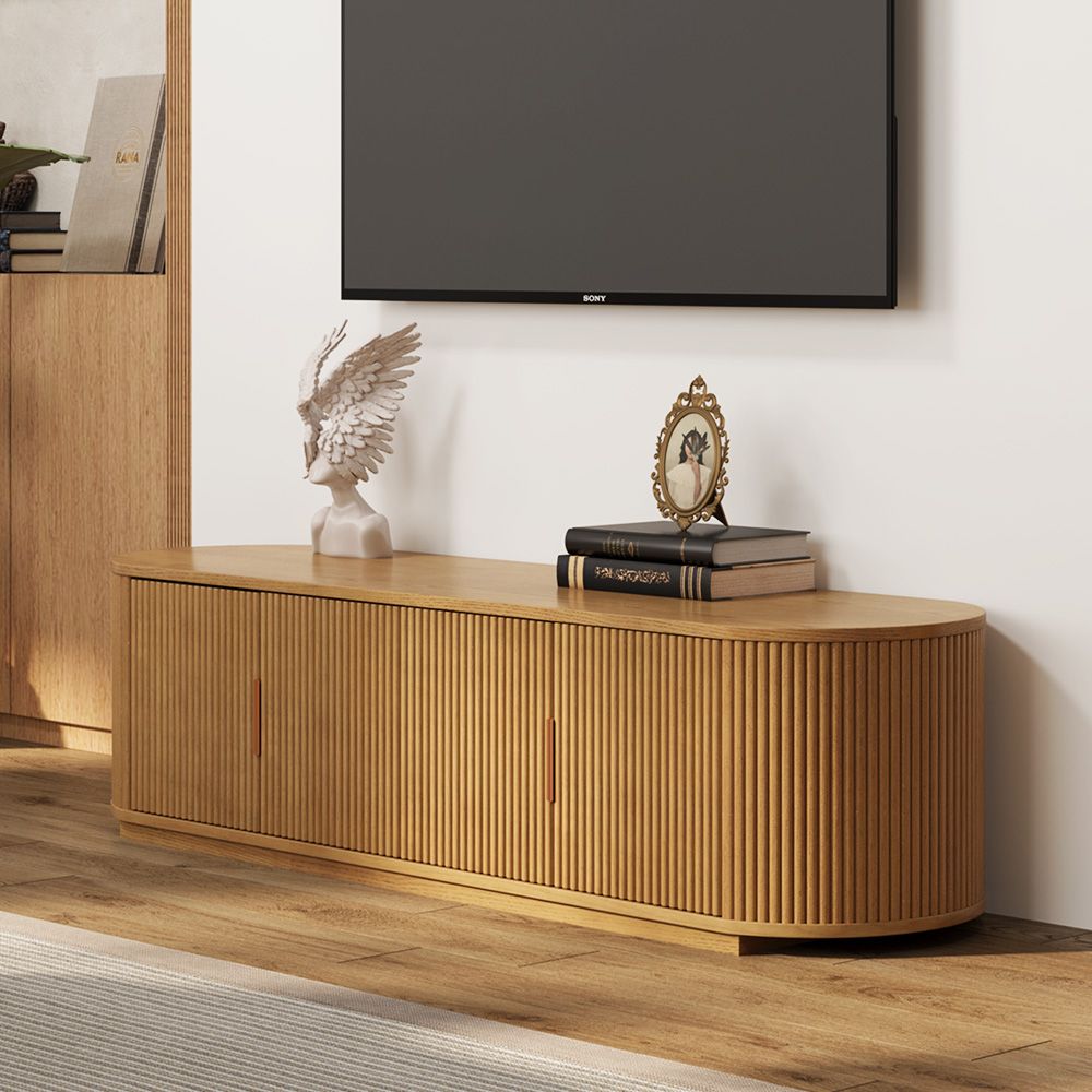 Japandi Contemporary TV Stand - Japandi