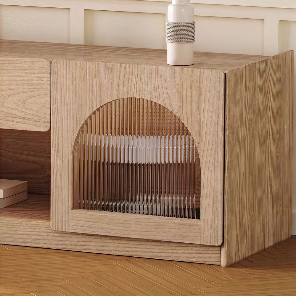 Japandi Arch Design TV Stand - Japandi