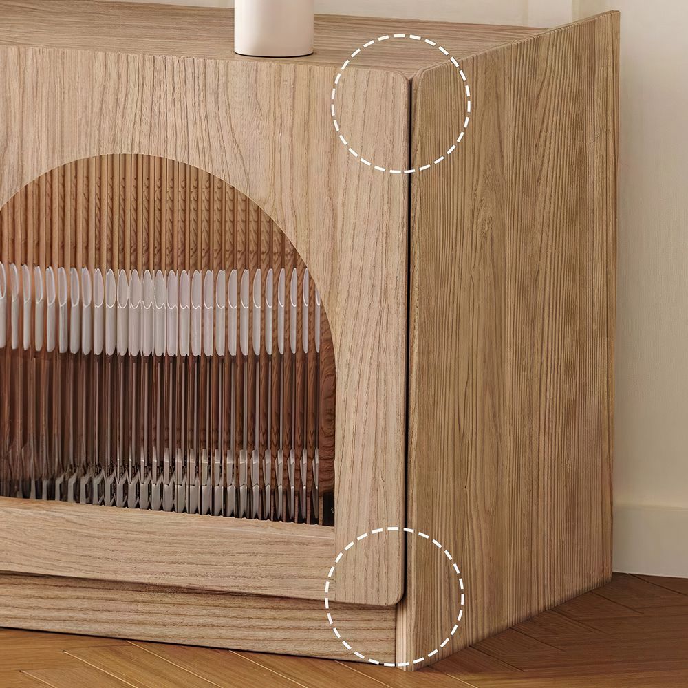 Japandi Arch Design TV Stand - Japandi