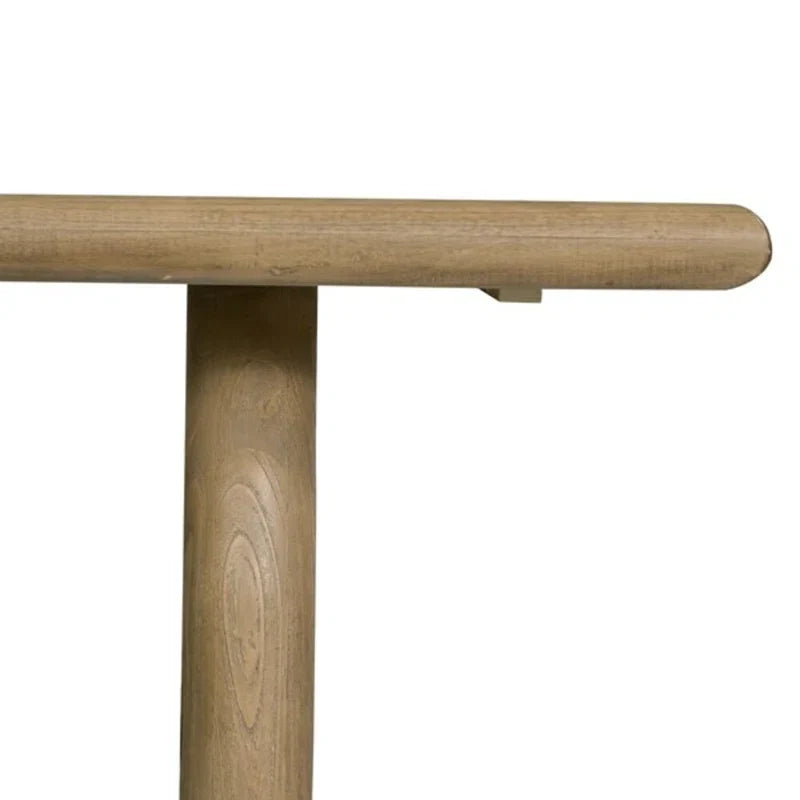 Rounded Edges Japandi Coffee Table - Japandi