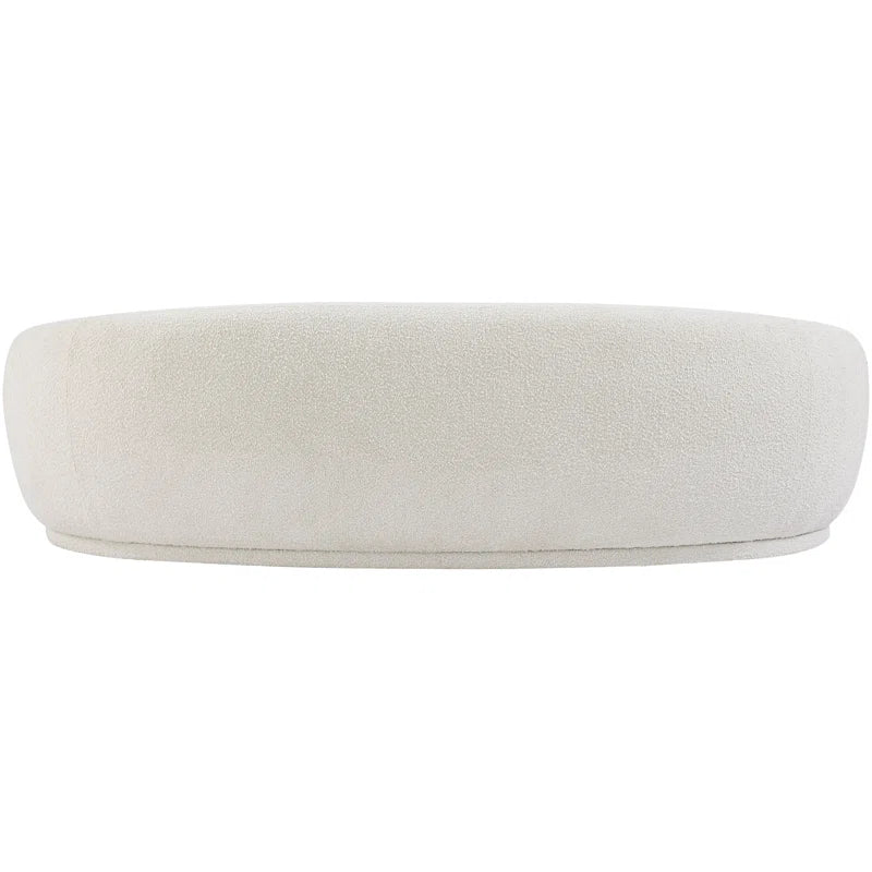 Rolled Arm Japandi Chesterfield Sofa in Velvet - Japandi