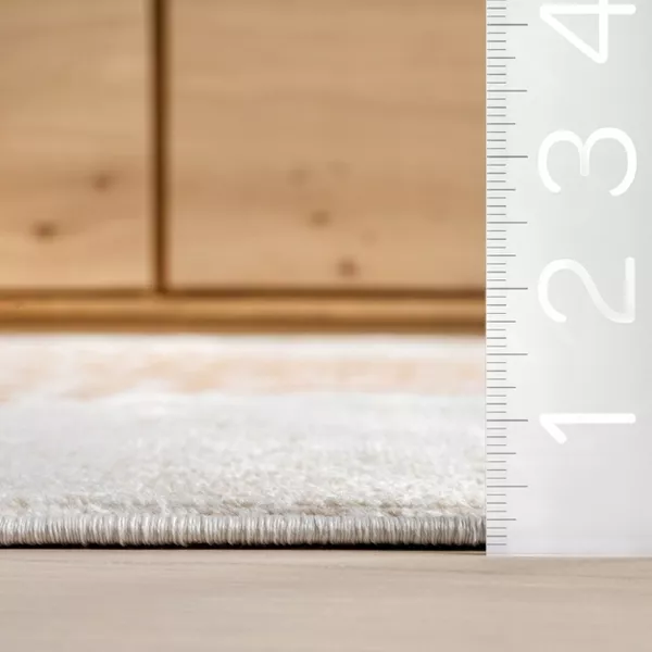 Japandi Terracotta Geometric Rug - Japandi