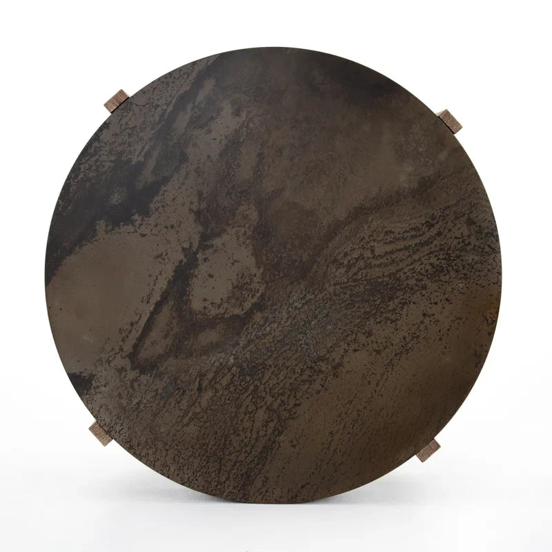 Cross-Leg Wood Coffee Table - Glendo - Japandi