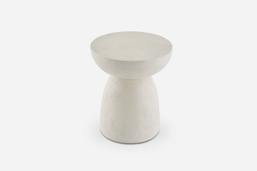 Japandi Round Nightstand - Japandi