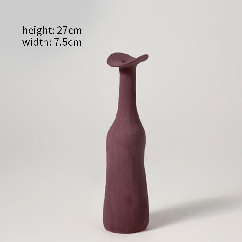 Artistic Japandi Bottle Vase | Japandi.co - Japandi